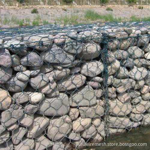 Gabion Box (Also Named Hexagonal Wire Netting, Generally Used for the Storage of Stones)